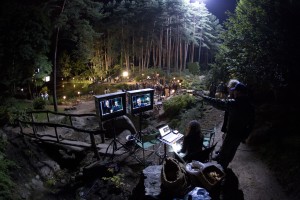 Tokijo teismas - filmavimo aikštelė - VU botanikos sodas
